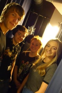 The recording studio at SRC Bede Sixth Form