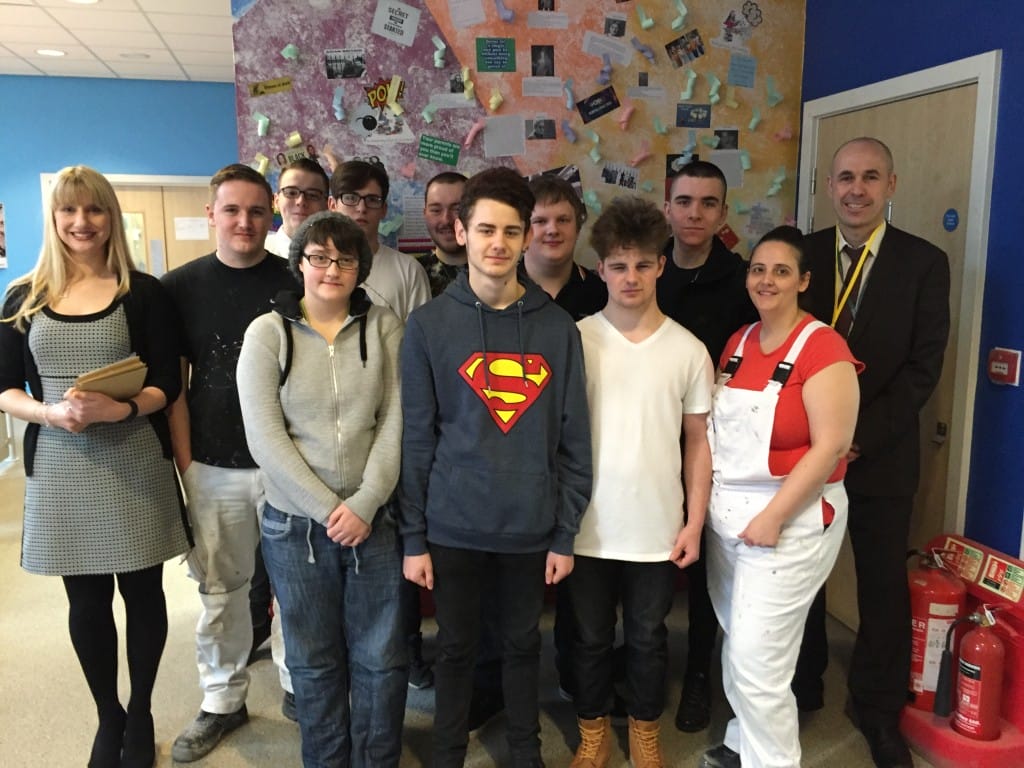 Students deliver a room with a view