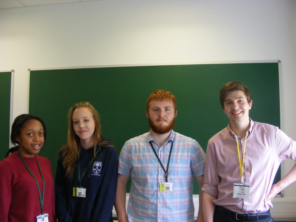Medicine student Ben pays a visit to inspire