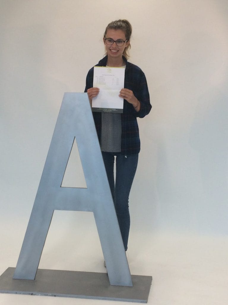 A future in charity is on the cards for Hannah