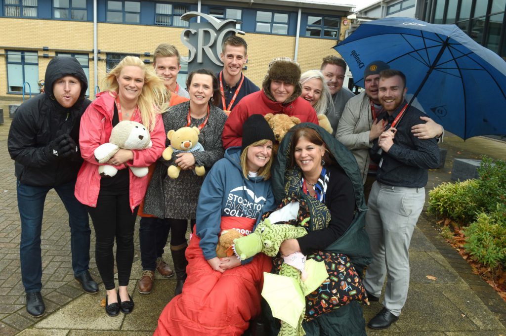 Staff to join Big Teesside Sleepout