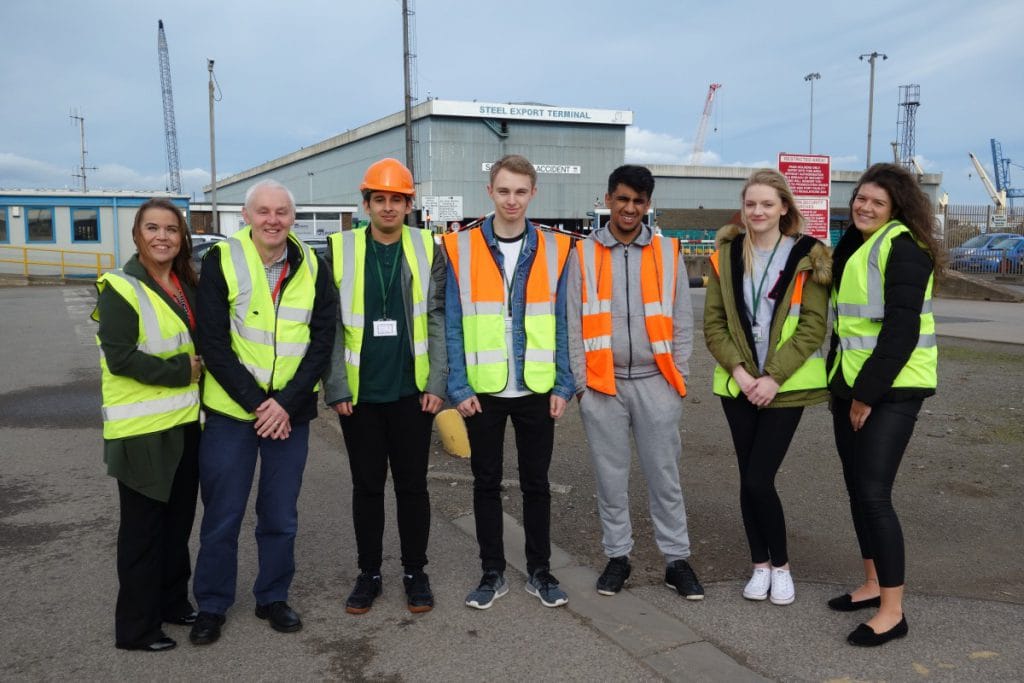 Port visit highlights future careers