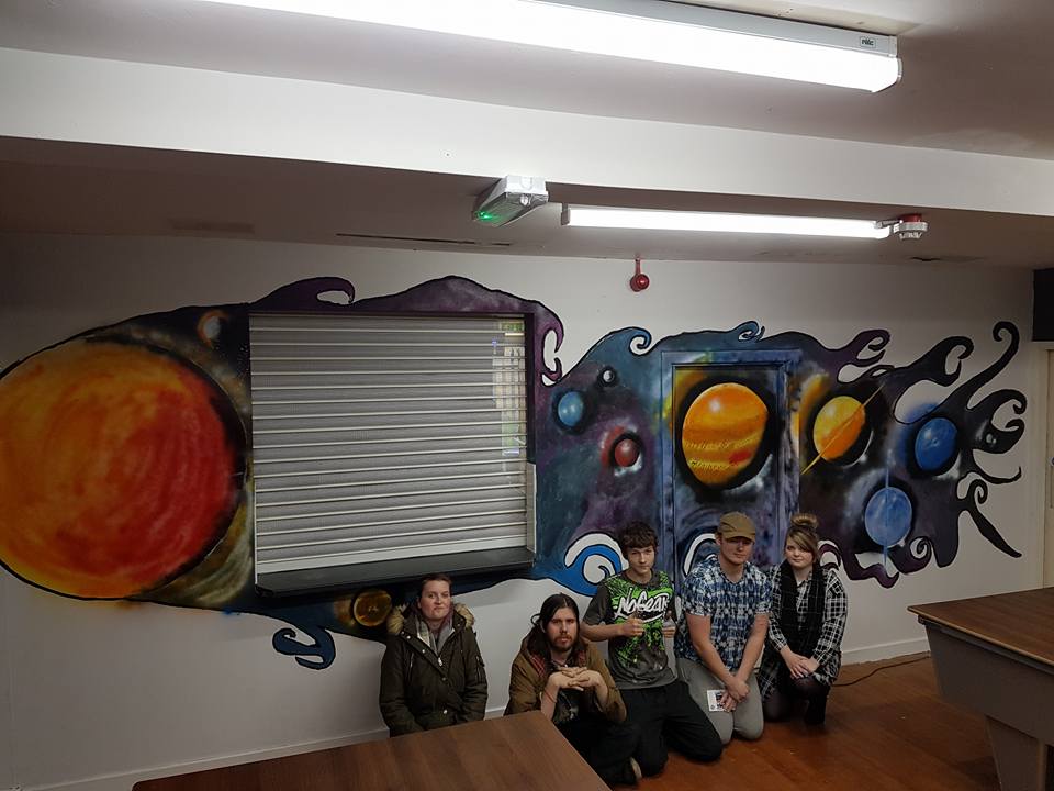 Prince’s Trust Team adds a splash of colour