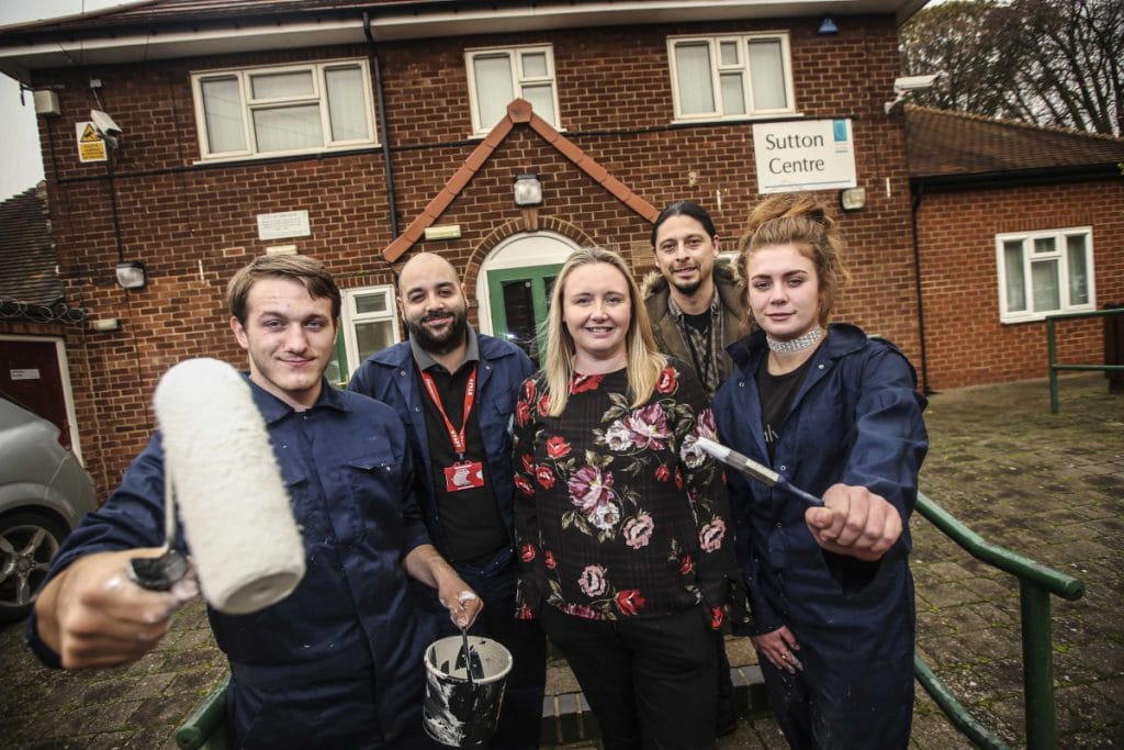 Steel fund's £2000 helps unemployed youngsters with youth club project