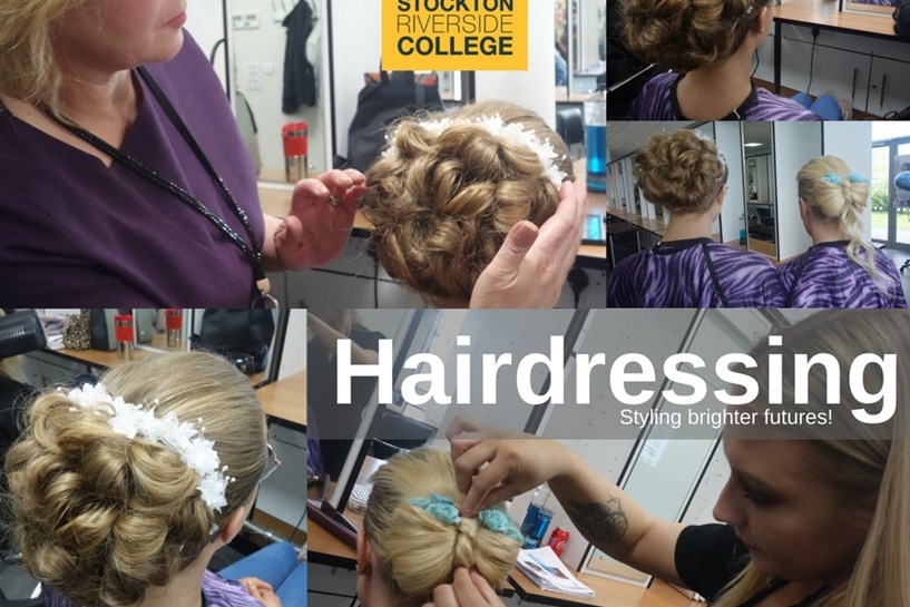 SRC hairdressing students offer their top tips to summer style | Stockton  Riverside College