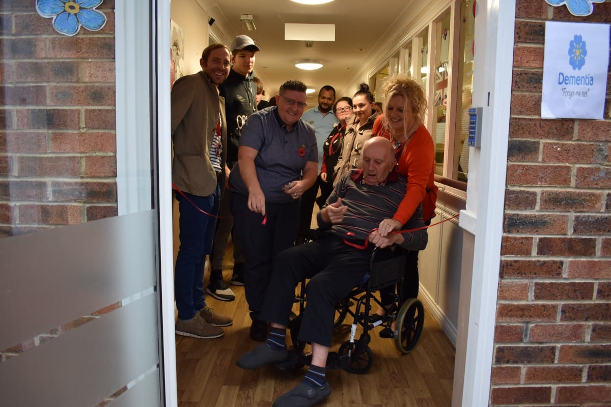 Prince’s Trust students spruce up local nursing home Stockton