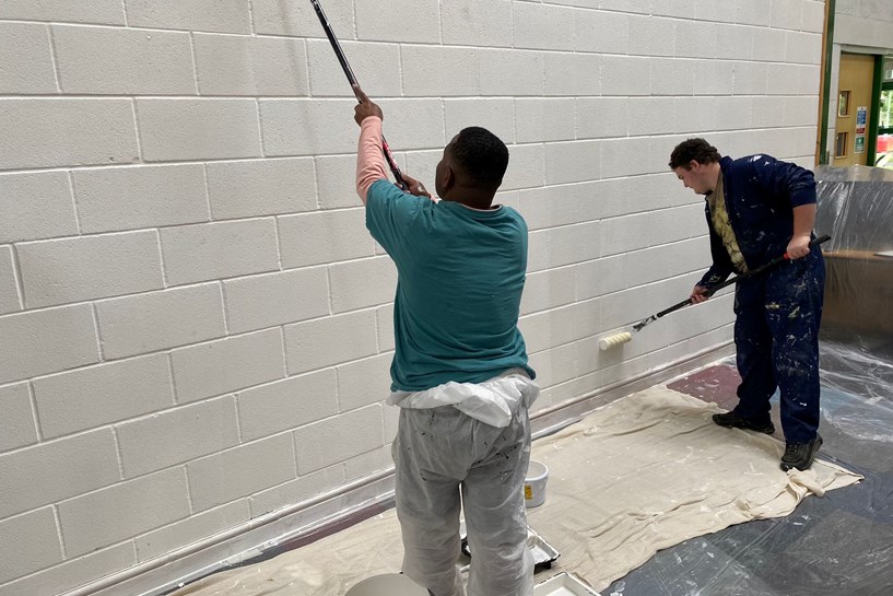 PT Students At Colburn Community Sports Centre 2