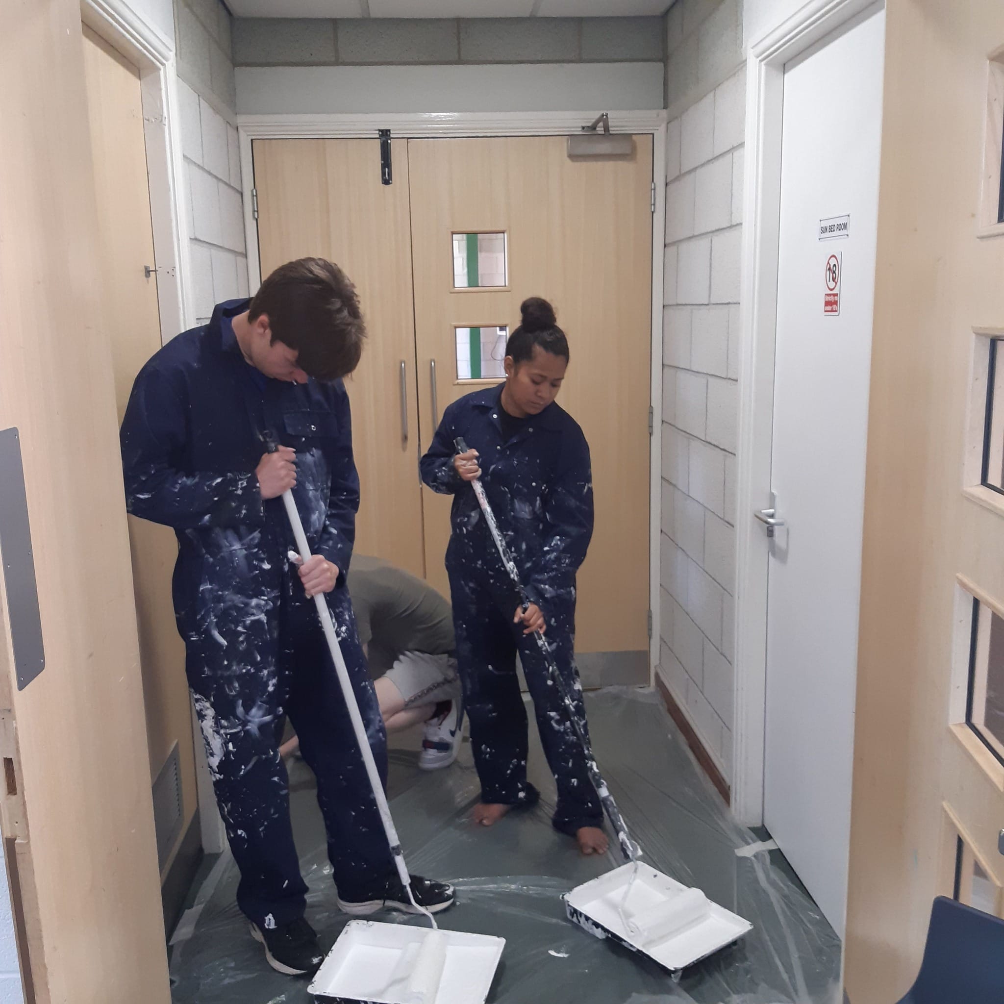 PT Students At Colburn Community Sports Centre 3