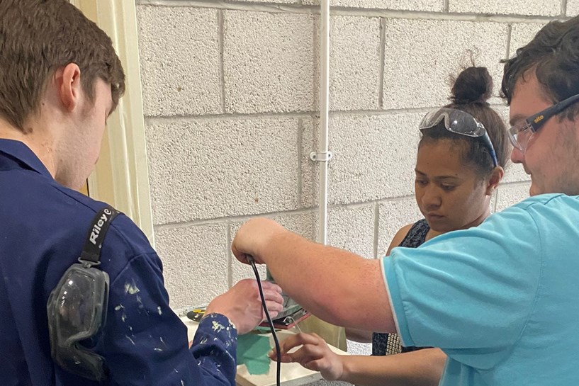 PT Students At Colburn Community Sports Centre 4