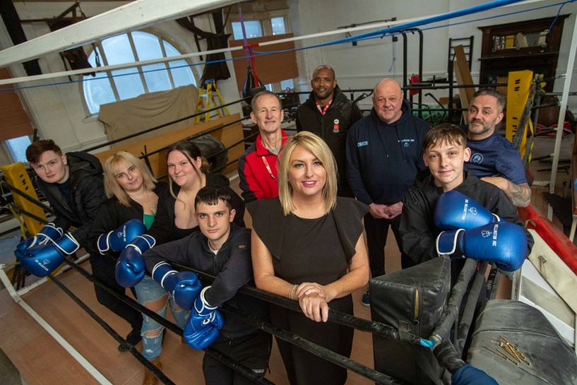 Joan Grant Pic Prince's Trust Boxing Club 1 Nov 23