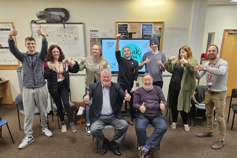 Bishop Auckland Princes Trust Team With Freemasons Boyd Purser And Stan Hunter