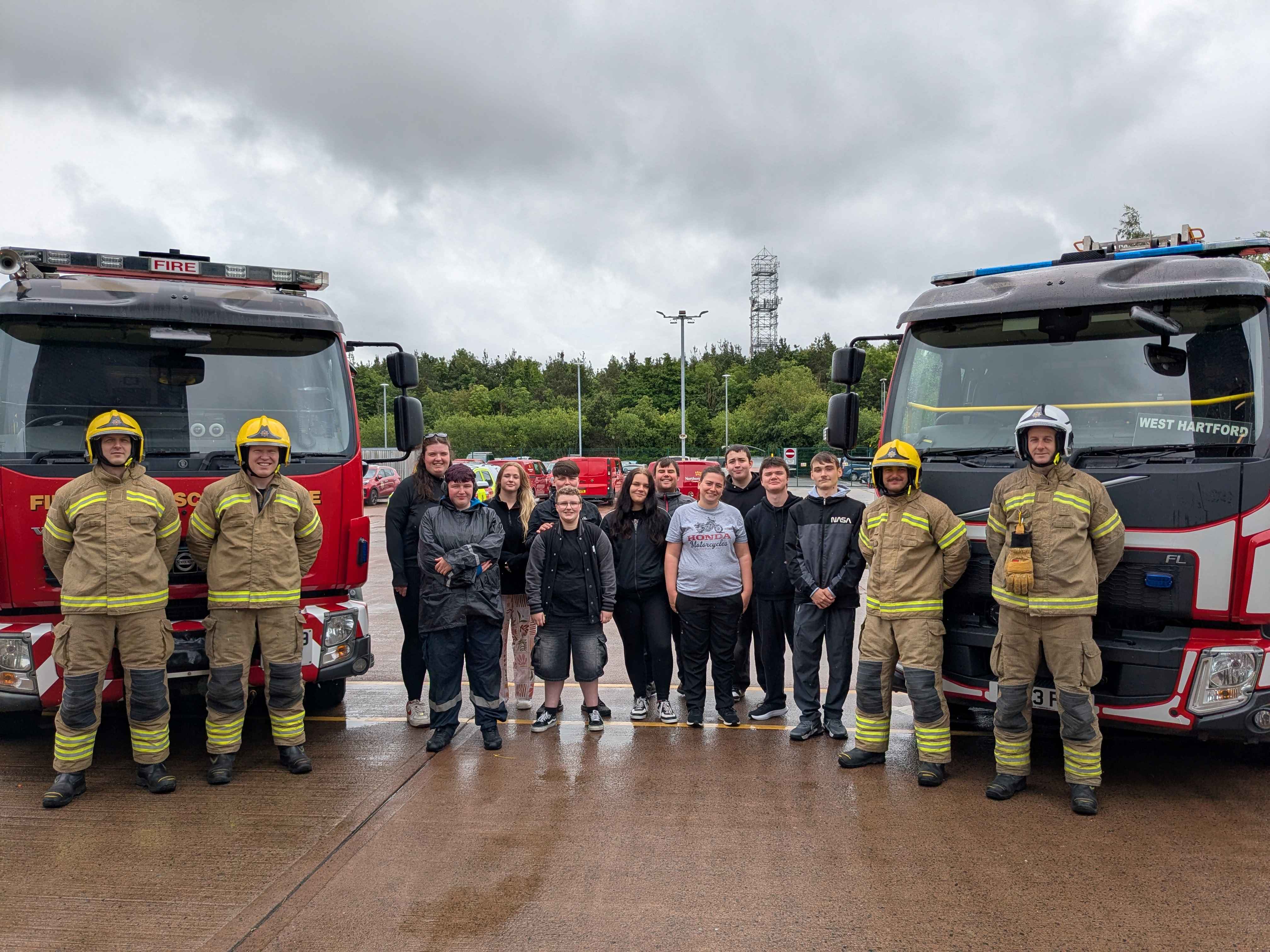 Northumberland Fire And Rescue Service King's Trust Team A